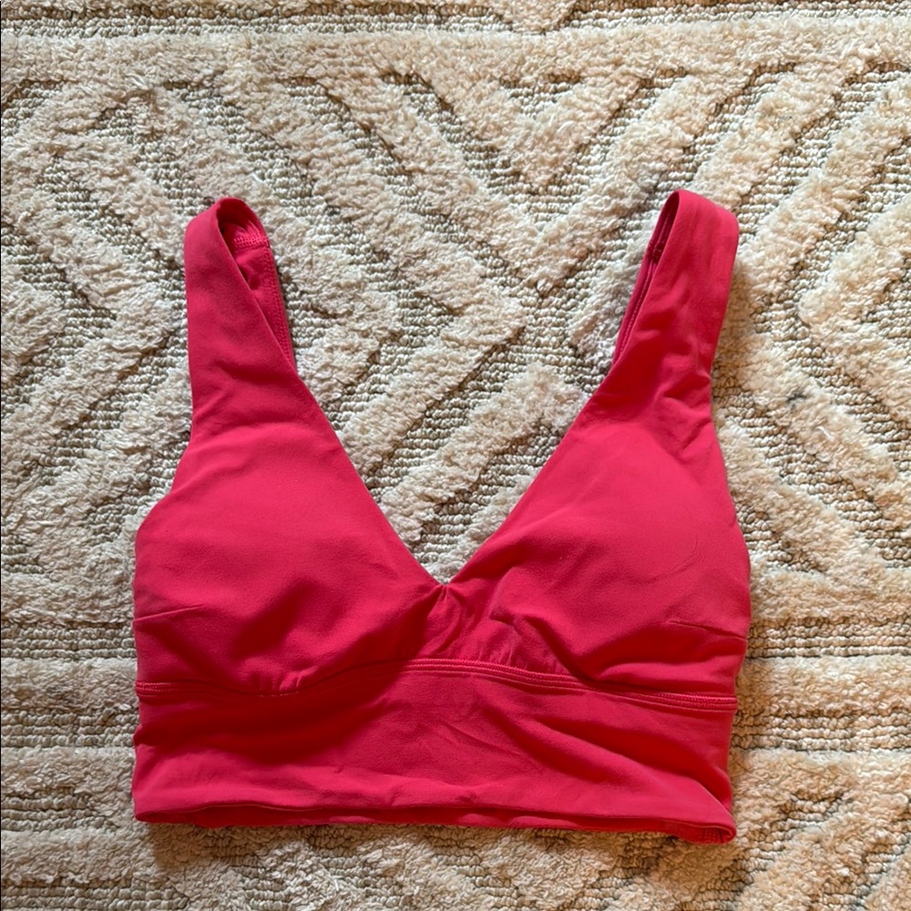 Lululemon align v neck sports bra